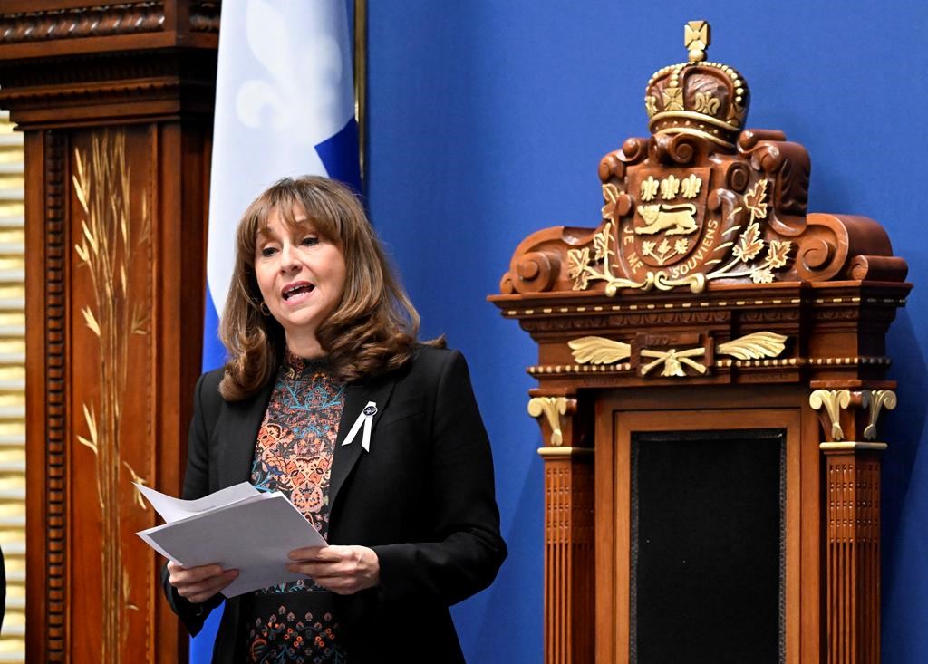 La députée caquiste Nathalie Roy est élue présidente de l’Assemblée nationale
