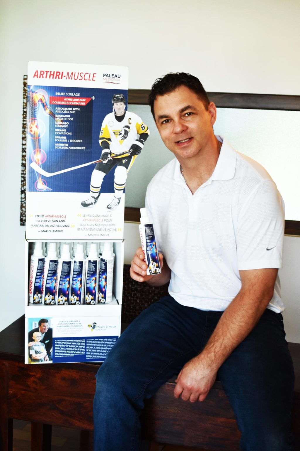 Patrick Lebeau obtient «la bénédiction» de Mario Lemieux Le Reflet du Lac