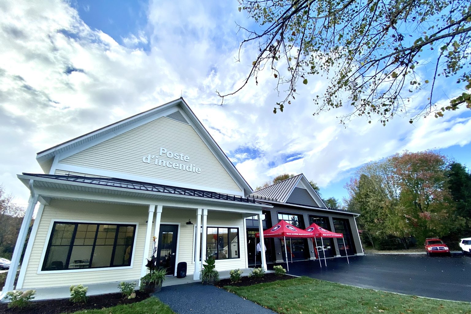 Le Canton de Stanstead inaugure «enfin» sa nouvelle caserne - Le Reflet ...