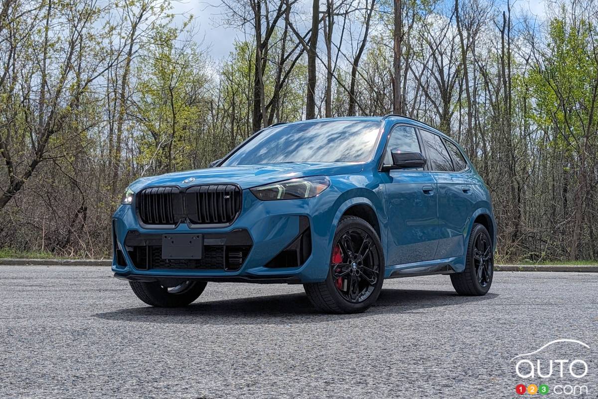 BMW X1 M35i 2024, essai routier : le M compte - Le Reflet du Lac